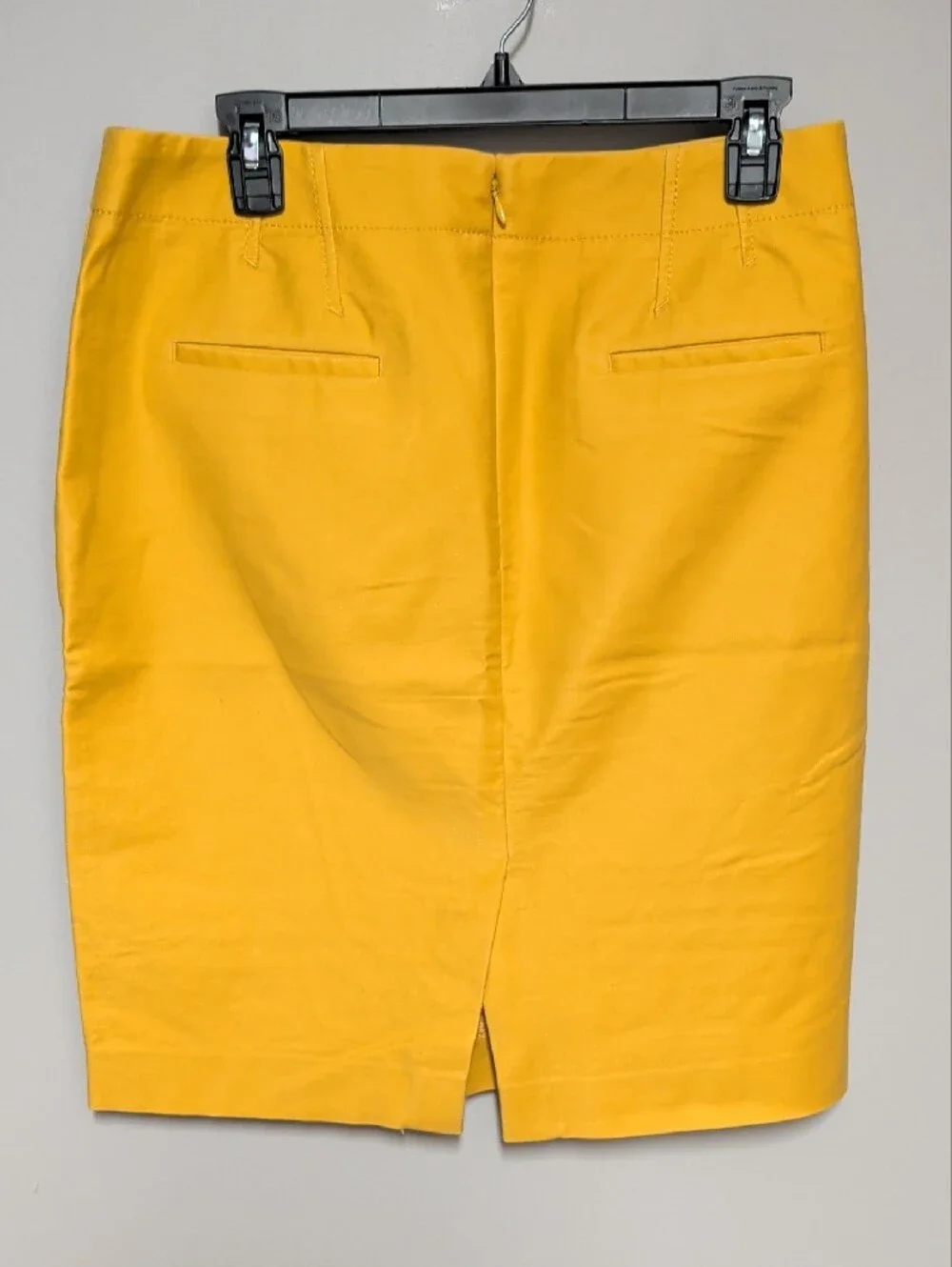 J. Crew Sunflower Yellow Pencil Skirt